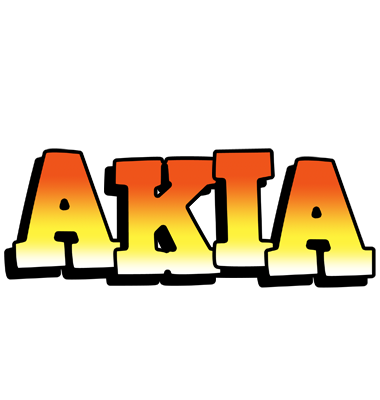 Akia sunset logo