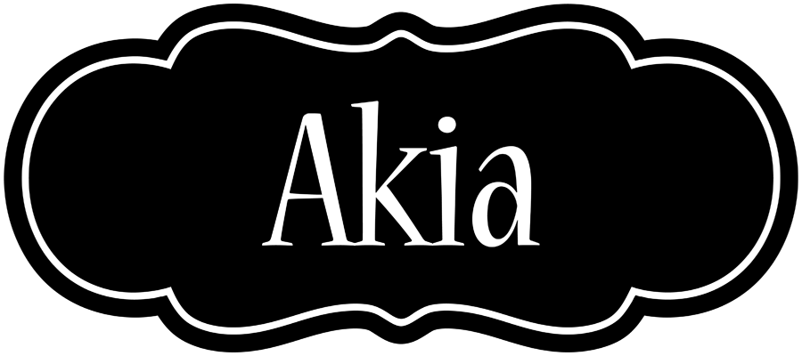 Akia welcome logo
