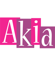 Akia whine logo