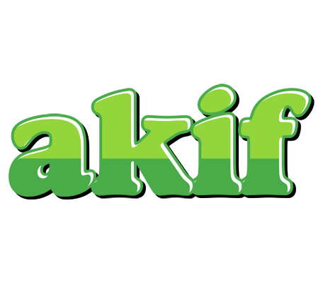 Akif apple logo