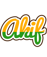 Akif banana logo