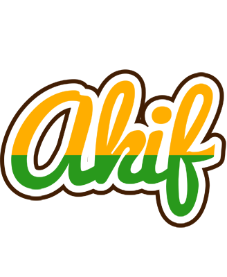 Akif banana logo