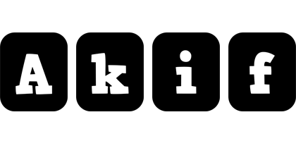 Akif box logo