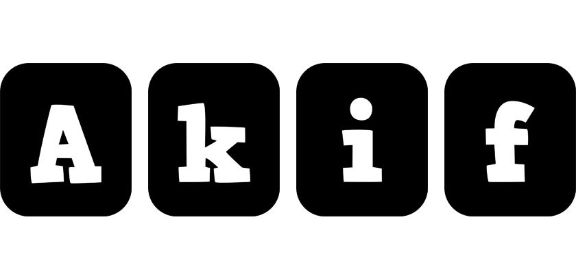 Akif box logo