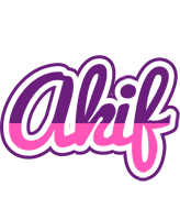 Akif cheerful logo