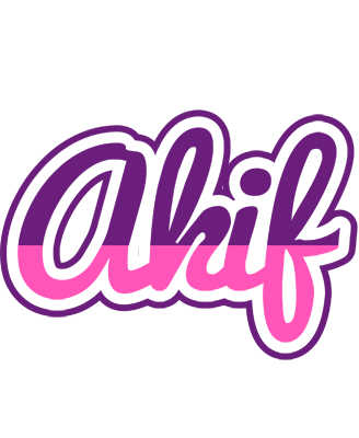 Akif cheerful logo