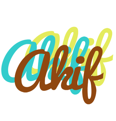 Akif cupcake logo