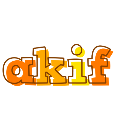 Akif desert logo