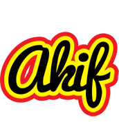 Akif flaming logo