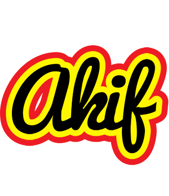 Akif flaming logo