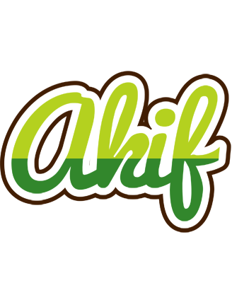 Akif golfing logo