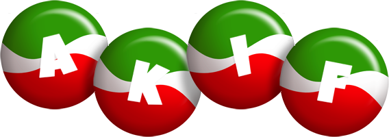 Akif italy logo