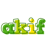 Akif juice logo