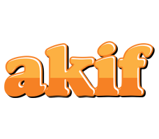 Akif orange logo