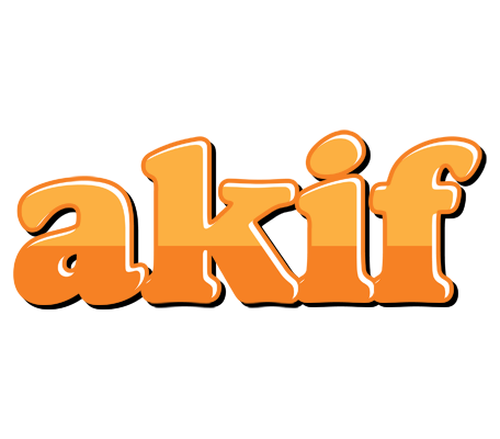 Akif orange logo
