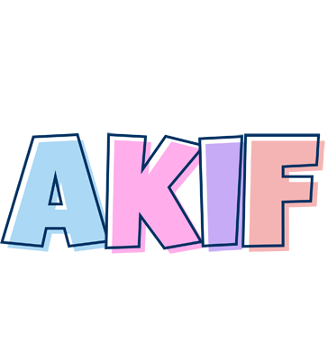 Akif pastel logo