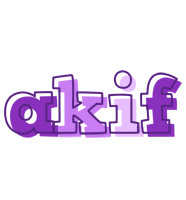 Akif sensual logo