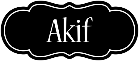 Akif welcome logo