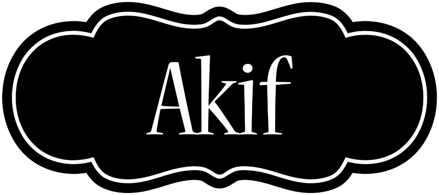 Akif welcome logo