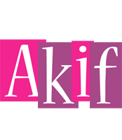Akif whine logo