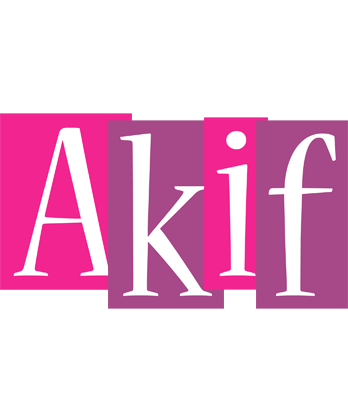Akif whine logo