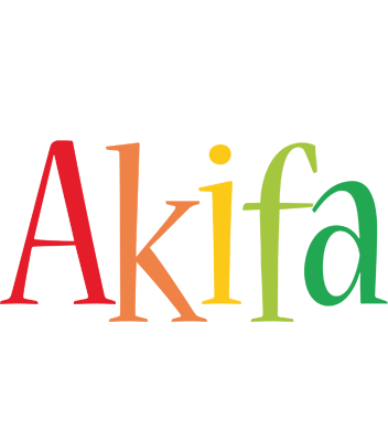 Akifa birthday logo