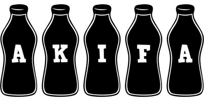 Akifa bottle logo