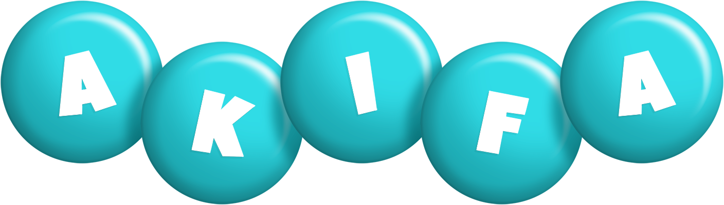 Akifa candy-azur logo
