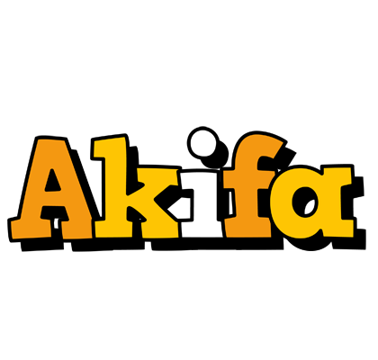 Akifa cartoon logo