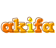 Akifa desert logo