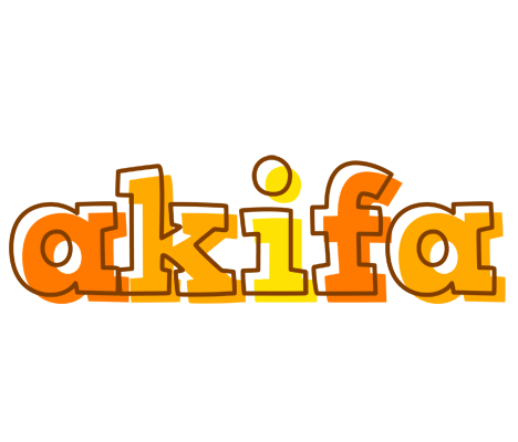 Akifa desert logo