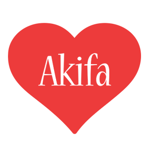 Akifa love logo