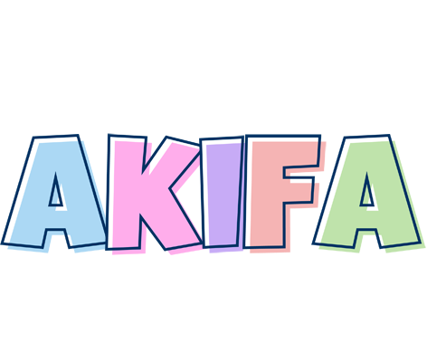 Akifa pastel logo
