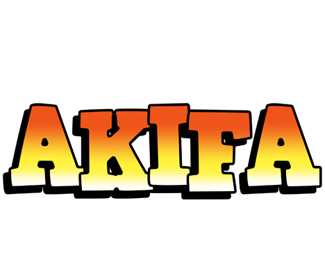 Akifa sunset logo
