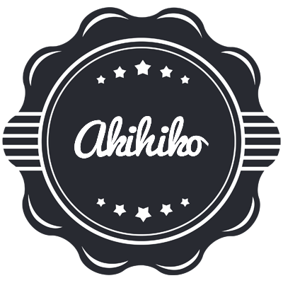 Akihiko badge logo