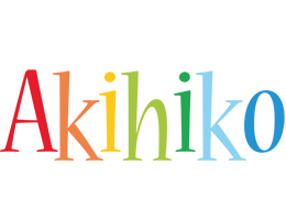 Akihiko birthday logo