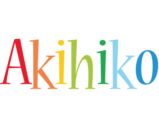Akihiko birthday logo