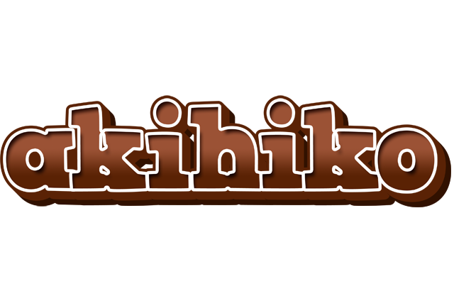 Akihiko brownie logo