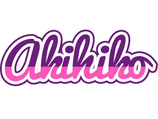 Akihiko cheerful logo