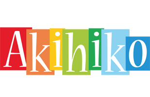 Akihiko colors logo