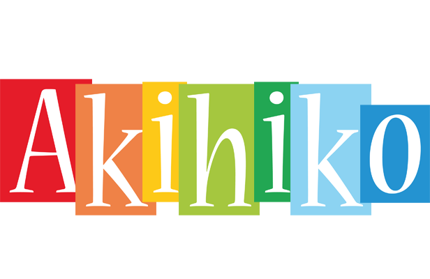 Akihiko colors logo