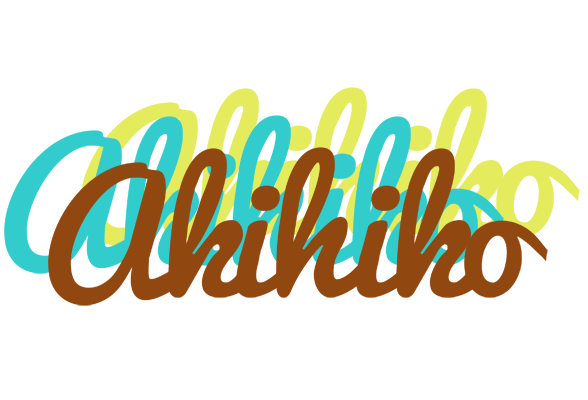 Akihiko cupcake logo