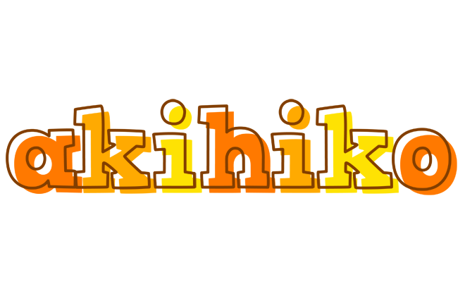 Akihiko desert logo
