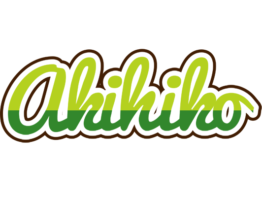 Akihiko golfing logo