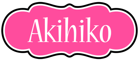 Akihiko invitation logo
