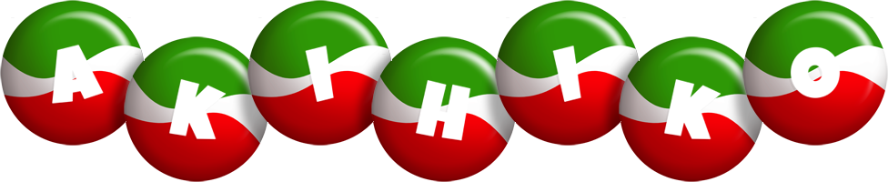 Akihiko italy logo