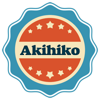 Akihiko labels logo