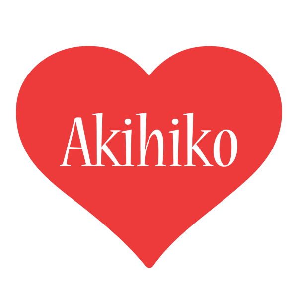 Akihiko love logo