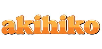 Akihiko orange logo