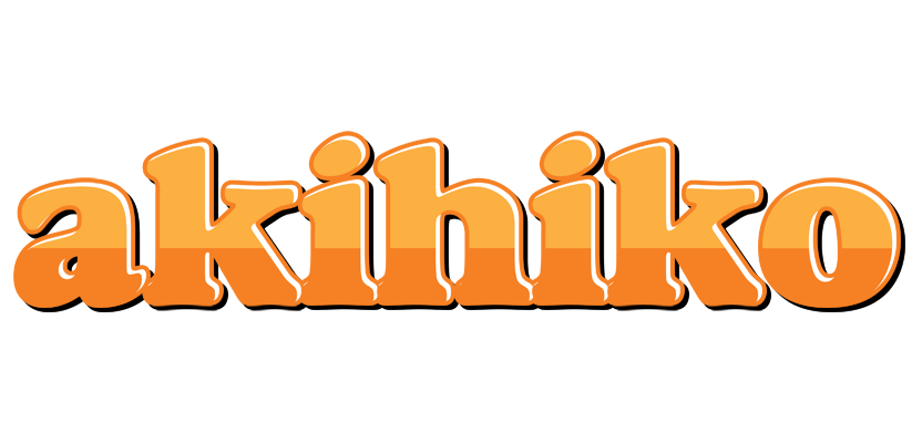 Akihiko orange logo
